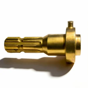 00.18.02C*G PTO Adapter | 1-3/4 inch 6-spline Female to 8-32×38×6 metric spline Male | 175mm